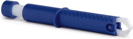 Plastic tekenpincet met drukklip. 10 cm