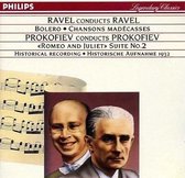 1-CD MOSCOW PHILHARMONIC SYMPHONY ORCHESTRA - RAVEL CONDUCTS RAVEL / PROKOFIEV CONDUCTS PROKOFIEV