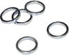 Vwp Headset Ring 1 Pouce 5mm Aluminium Argent 5 Pièces