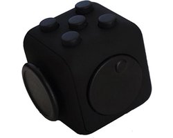 Fidget Cube tegen Stress - Fidget Toys - Pop It - Speelgoed Jongens - Speelgoed Meisjes - Zwart