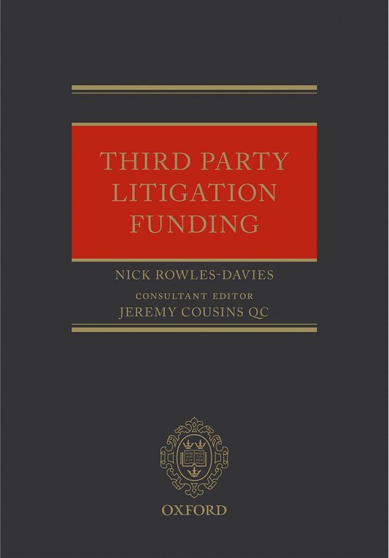 Third Party Litigation Funding - cover