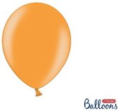 """Strong Ballonnen 27cm, Metallic Mandarin oranje (1 zakje met 10 stuks)"""