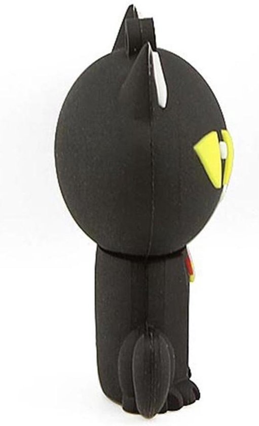 Clé USB Ulticool Cat Cat Big Eyes - 32 Go - Noir Jaune