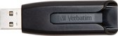 Verbatim V3 USB Stick - Uitschuifbaar - 32 GB - 3.0 USB - Zwart
