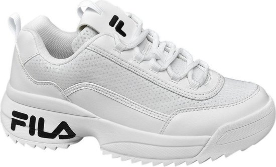 Fila Dames Witte chunky sneaker - Maat 38 | bol.com