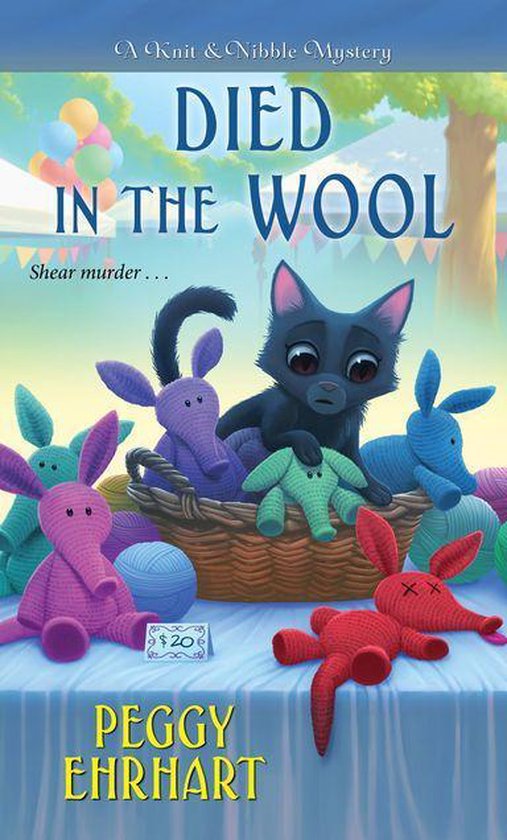 A Knit & Nibble Mystery 2 - Died in the Wool - cover
