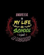 Lacrosse Is My Life School Is Just A Hobby