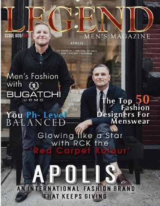 Fashion That Inspires- Legend Men's Magazine - cover