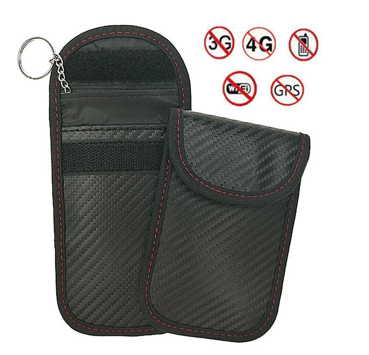 Faraday Box Faraday Box, Faraday Sleutelhangerbeschermer RFID Anti-diefstal Sleutelhanger Signaalblokkeerbox Faraday Kooi Voor Autosleutels Telefoons (Size : 11.5cmx9cmx6cm