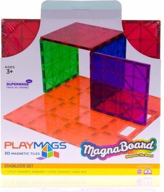 Playmags- jeu de construction magnétique- 5 stabilisateurs