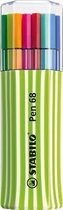 Stabilo Premium Fiber Pen STABILO® Pen 68, 15 pennen