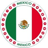 Bierviltjes Mexico thema print