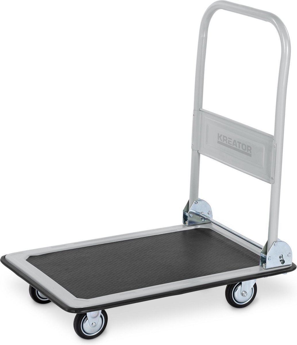 Kreator KRT670102 Plateauwagen - opvouwbaar - 300 kg draagvermogen