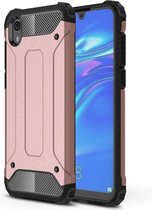 Armor Hybrid Back Cover - Huawei Y5 (2019) Hoesje - Rose Gold