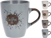 Beker aardewerk Coffee 320cc 90x105mm Koffiebekers