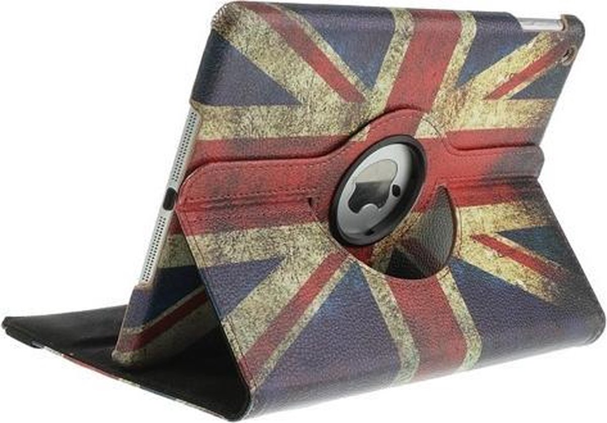 iPad mini 4 - Vintage design Engelse vlag UK - Smart Book Case hoesje Bookcase Retro Cover