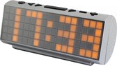 Soundmaster UR200SI Jumbo LCD wekker radio met kalender en temperatuurweergave