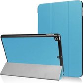 BTH iPad 2017/2018 Hoesje Book Case Smart Cover Tablet Hoes Lichtblauw