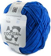 Scheepjes Cocktail blauw-koren 7620. PAK MET 10 BOLLEN a 50 GRAM.