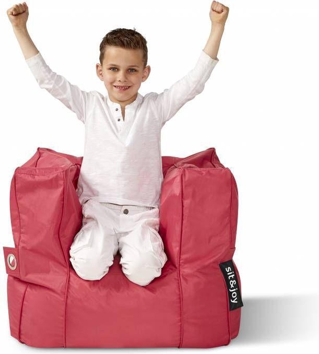 Sit&joy Kinder Zitzak Stoel Poco - Roze