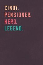 Cindy. Pensioner. Hero. Legend.