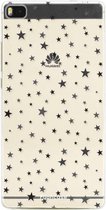 Huawei P8 hoesje TPU Soft Case - Back Cover - Stars / Sterretjes