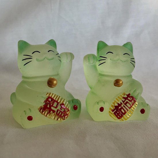 Geluksbrenger Japanse gelukskat-Het geluks katje 