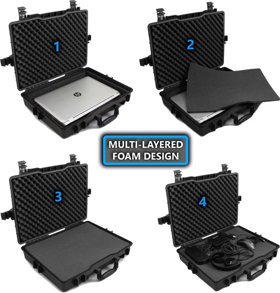 Trunab Pc-Toren Draagriem Met Handvat, Desktop-Draagtas Met Vakken Voor