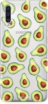 Samsung Galaxy A50 hoesje TPU Soft Case - Back Cover - Avocado