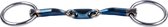 Trust Sweet Iron-loose ring bradoon-eliptical-16mm   Watertrens Onderlegtrens Dubbel gebroken