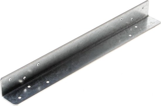 Alberts 846725 Équerre multi-trous | galvanisée Sendzimir | 60 x 60 x