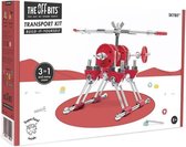 The Offbits Bouwpakket Animal Kit Skybit 110-delig Rood