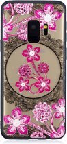 Samsung Galaxy S9 Hoesje - Vivid Flower TPU