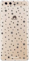 Huawei P10 hoesje TPU Soft Case - Back Cover - Stars / Sterretjes