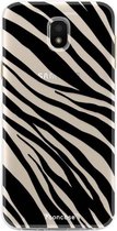 Samsung Galaxy J5 2017 hoesje TPU Soft Case - Back Cover - Zebra print