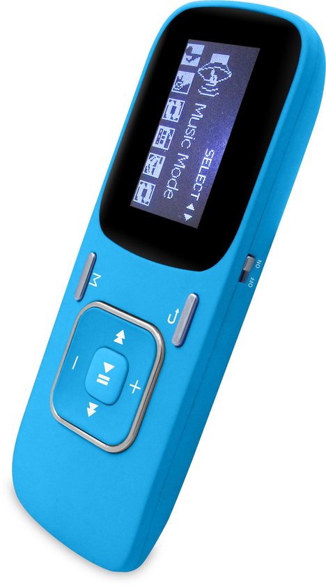 Difrnce MP852 - MP3 speler - 8GB - Blauw | bol.com