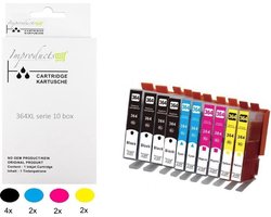 Improducts® Inkt cartridges - Alternatief HP 364 XL 364XL multi pack 10 box