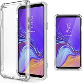 Shock Proof case hoesje Geschikt voor Samsung Galaxy A7 2018 - Transparant