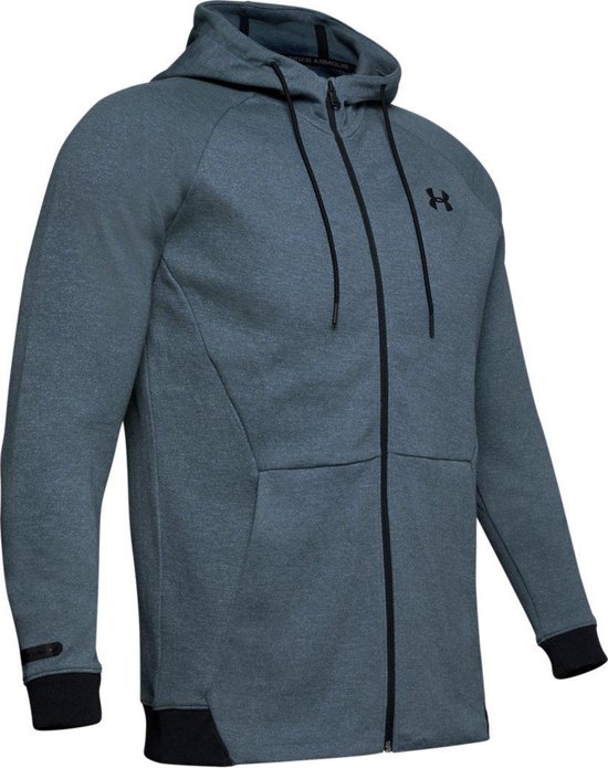 Under Armour Unstoppable 2X Knit FZ Heren Sport Trui - Wire - Maat L |  bol.com