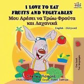 English Greek Bilingual Collection- I Love to Eat Fruits and Vegetables