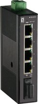 LevelOne IES-0510 Unmanaged Fast Ethernet (10/100) Zwart
