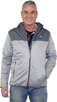 BJØRNSON Zomer Sweatvest Heren Grijs - 3XL - SIXTEN