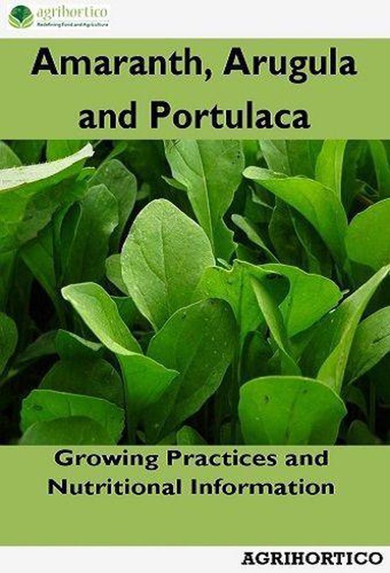 Amaranth, Arugula and Portulaca - cover