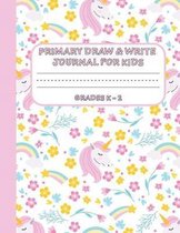 Primary Draw & Write Journal for Kids Grades K-2