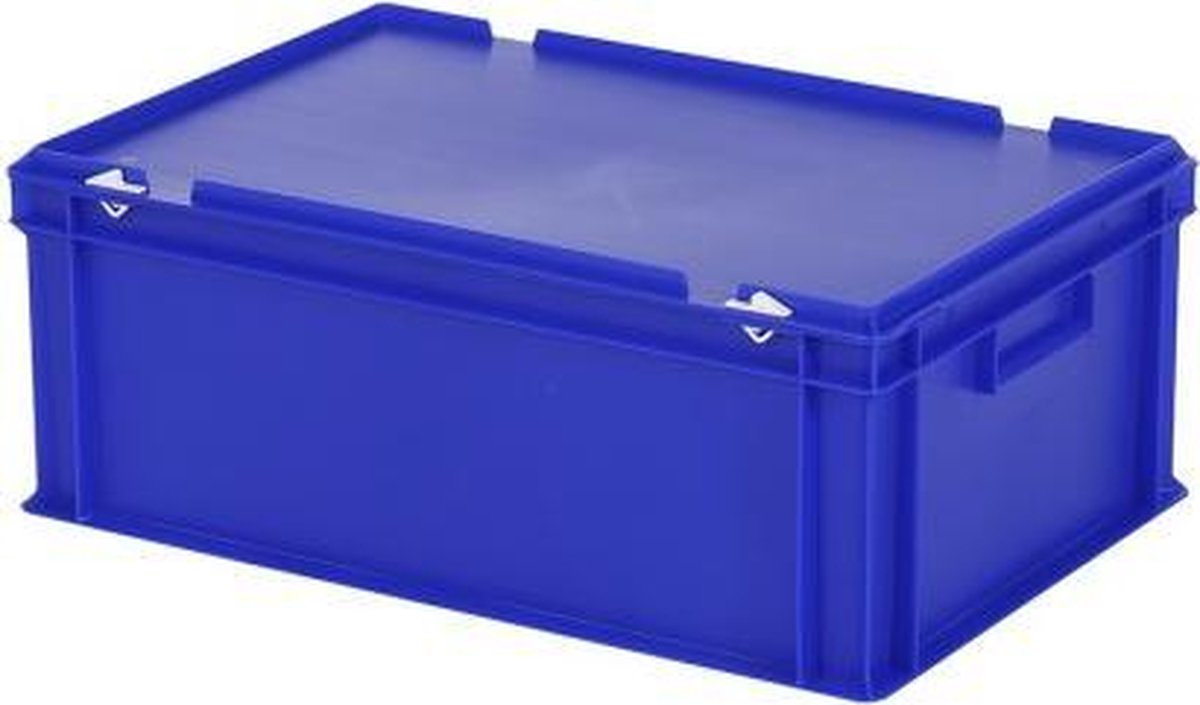 Opbergbox / Stapelkrat - Polypropyleen - 43,3 liter - Blauw