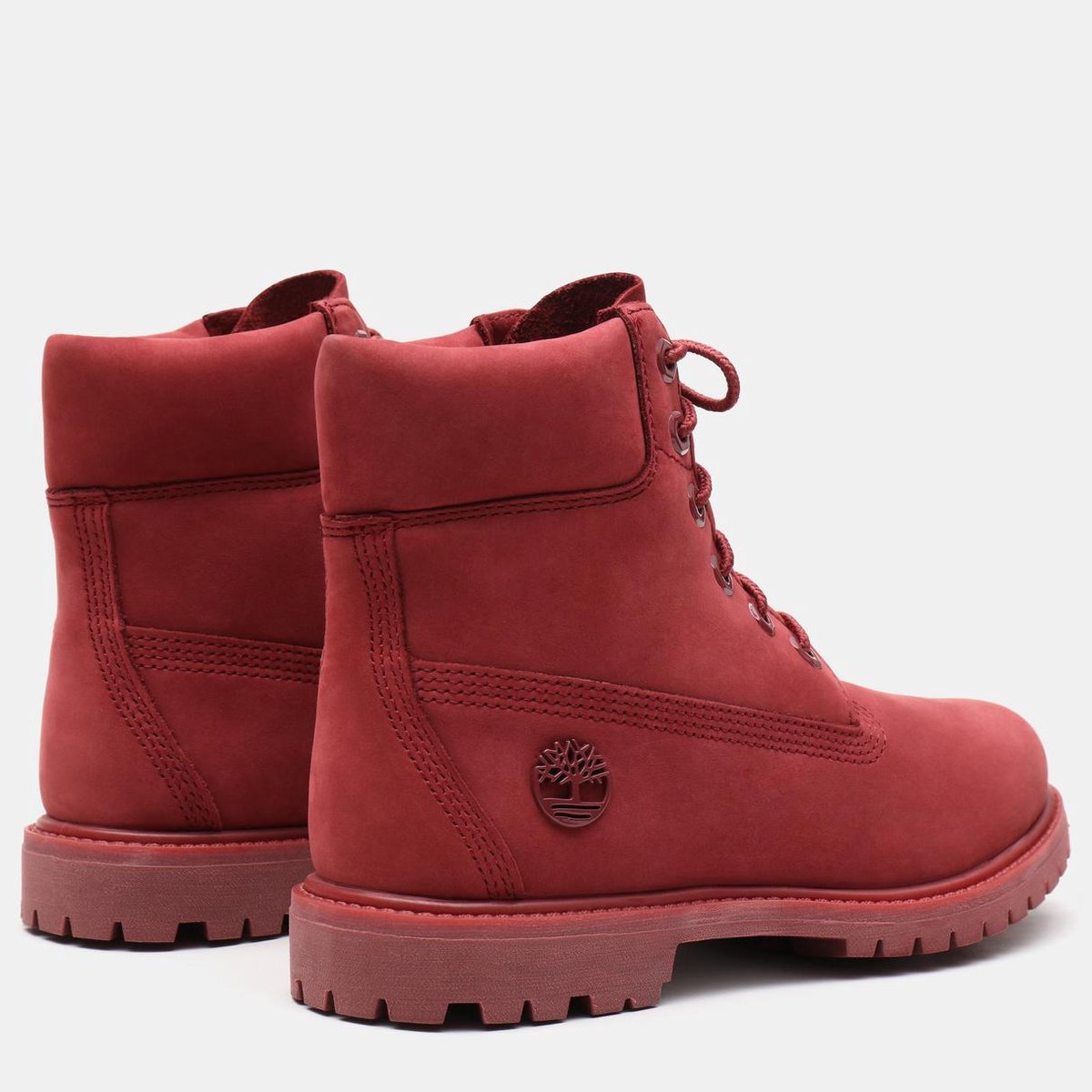 Timberland 6 inch Premium Dames Veterboots - Rood - Maat 36 | bol.com