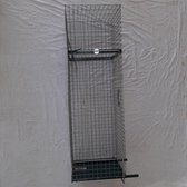 cage sauvage maxi avec 1 sortie 100x34x34