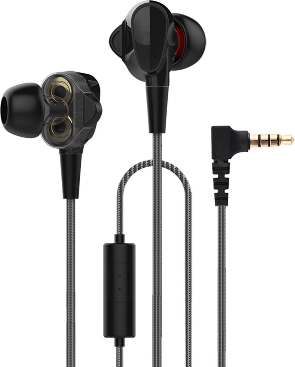 InEar Oordopjes met 3.5mm Jack Premium Oortjes voor Samsung Galaxy / Apple iPhone /...