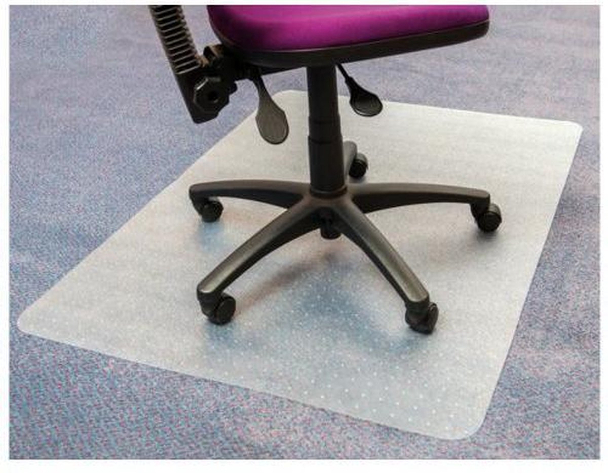 Stoelmat floortex pvc 90x120cm tapijtvloer | 1 stuk