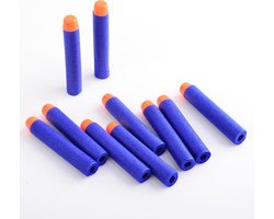 Universele nerf pijltjes | geschikt voor nerf-n-strike speelgoedblasters | 10 stuks | blauw